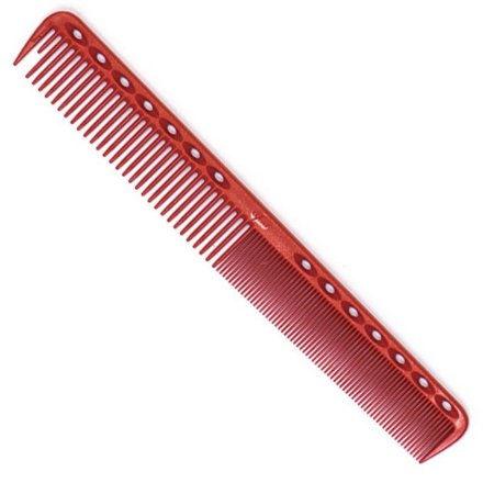 Расчёска YS для стрижки RED (180mm) FINE CUTTING  YS 0571-339-08